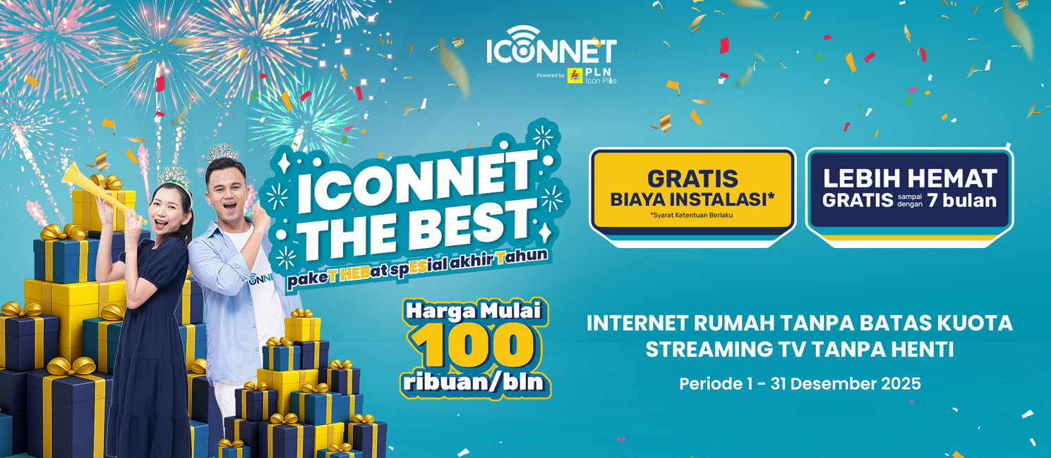 Promo Iconnet Desember 2025 gratis pasangac