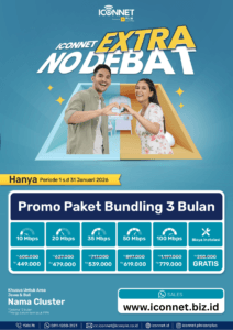 PROMO ICONNET PULAU JAWA & BALI JANUARI 2026
